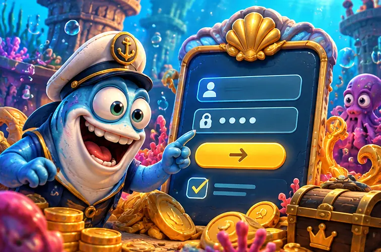 Spinbob login screen